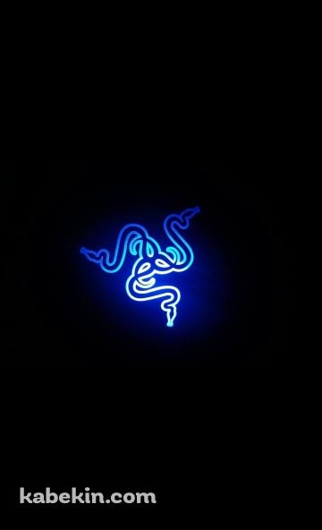 Razer レイザーのロゴのAndroidの壁紙(360px x 592px) スマホ用