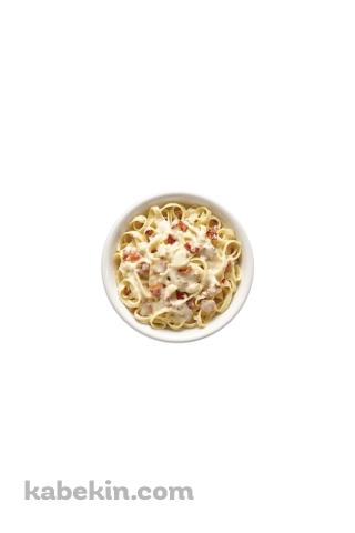 パスタ スパゲッティ カルボナーラのAndroidの壁紙(320px x 480px) スマホ用