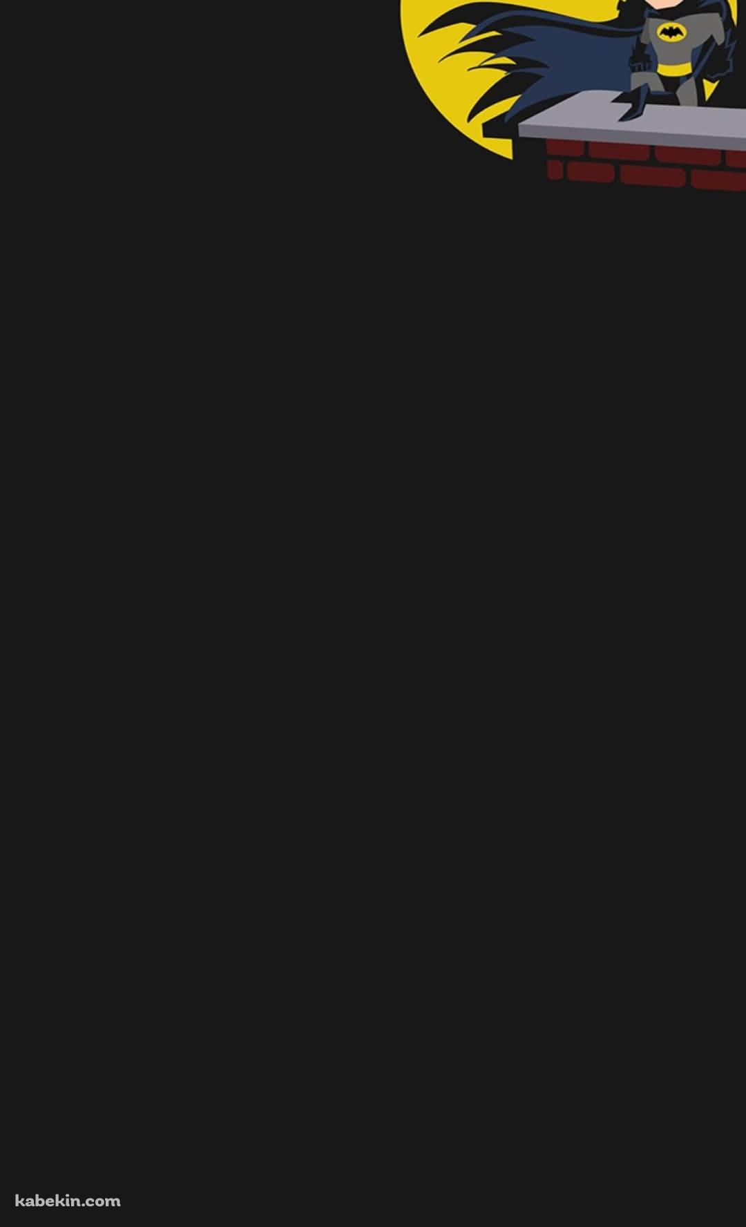月とバットマン ミニマルのAndroidの壁紙(1080px x 1776px) スマホ用