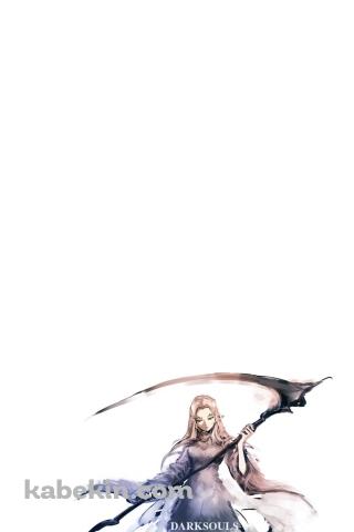 ダークソウル 半竜プリシラのAndroidの壁紙(320px x 480px) スマホ用