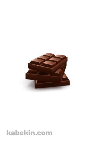 板チョコ チョコレート オヤツ お菓子のAndroidの壁紙(320px x 480px) スマホ用