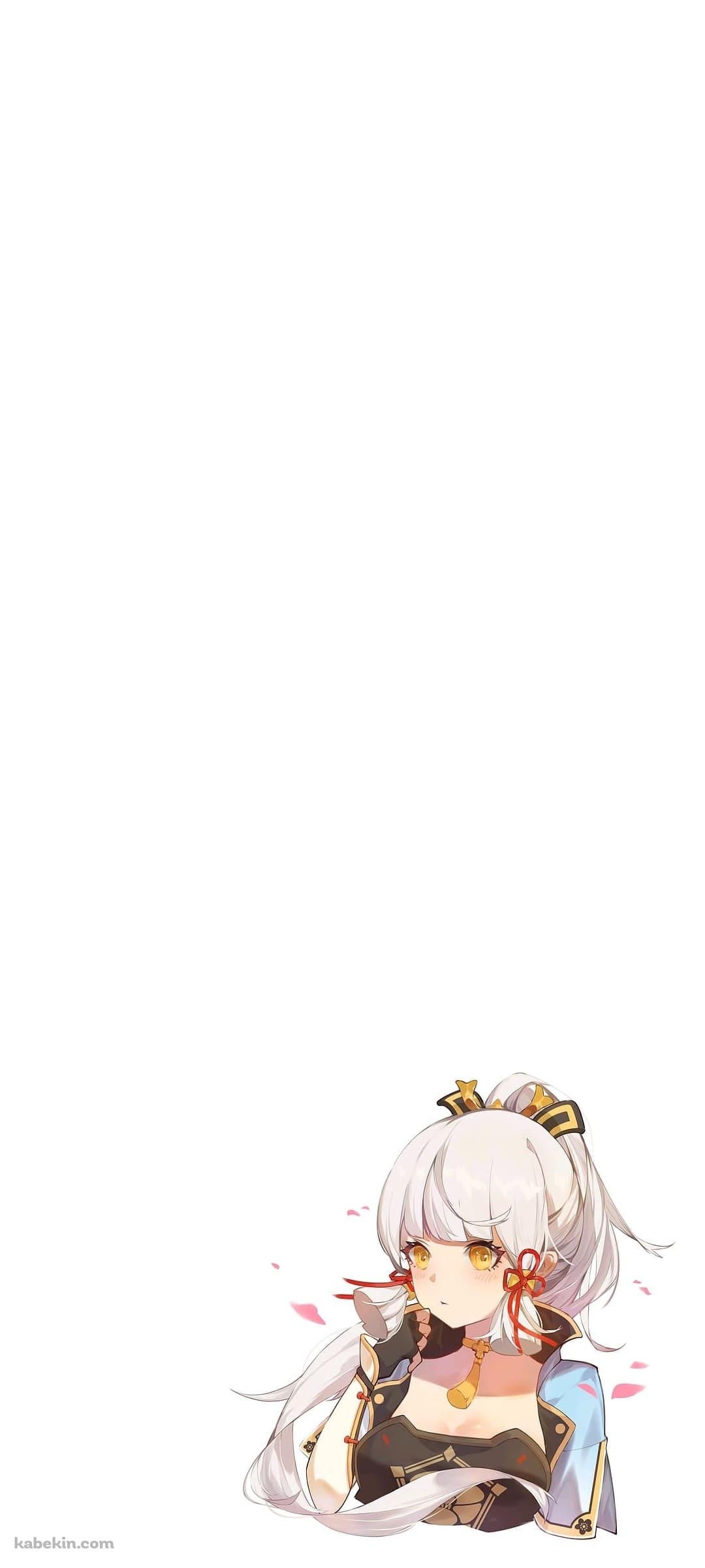 原神インパクト 神里綾華のAndroidの壁紙(1080px x 2400px) スマホ用