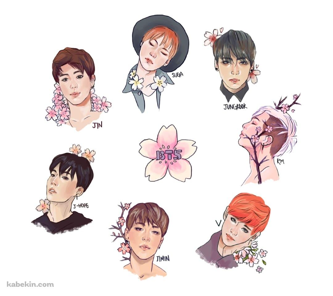 BTS JIN SUGA JUNGKOOK RM V JIMIN J-HOPEのAndroidの壁紙(1080px x 960px) スマホ用