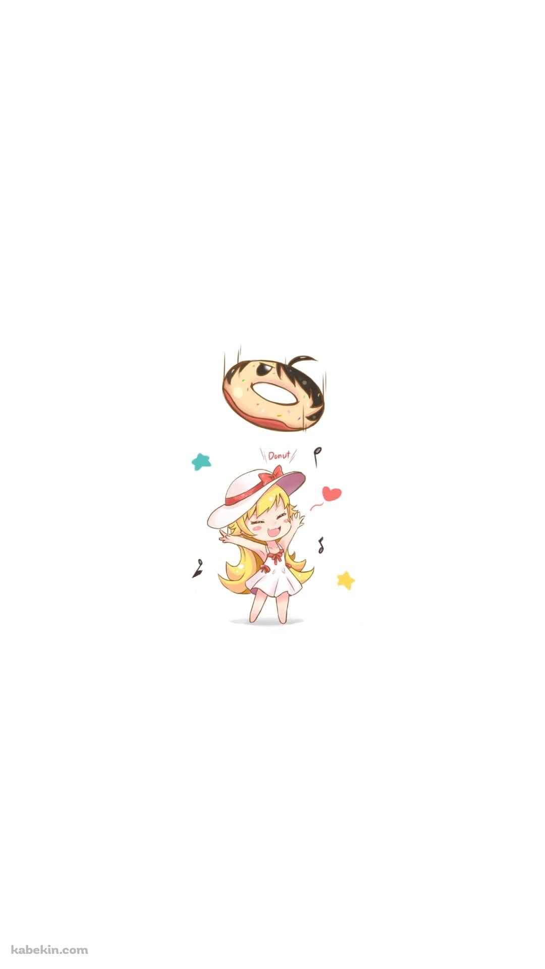 可愛い忍野 忍 化物語のAndroidの壁紙(1080px x 1920px) スマホ用