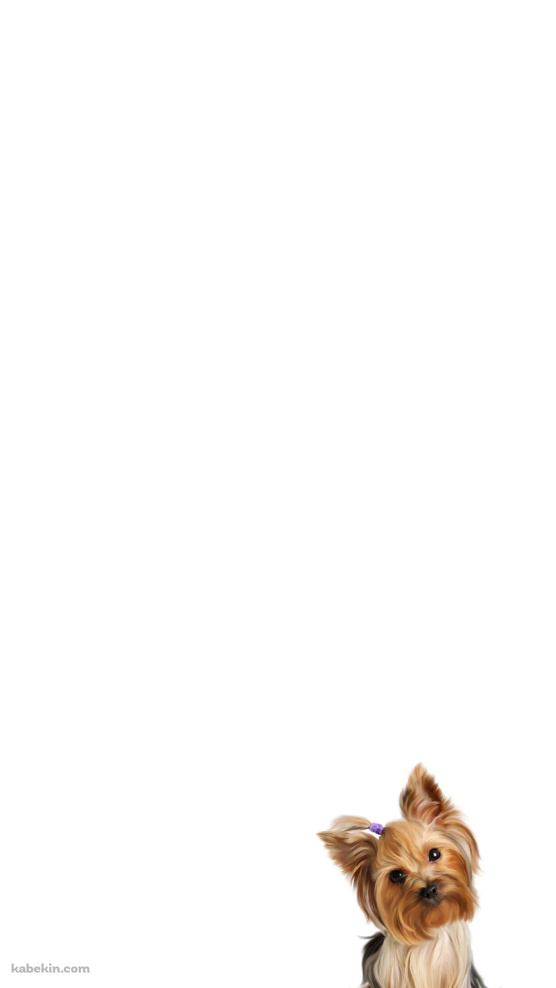 ヨークシャテリアのAndroidの壁紙(1080px x 1920px) スマホ用
