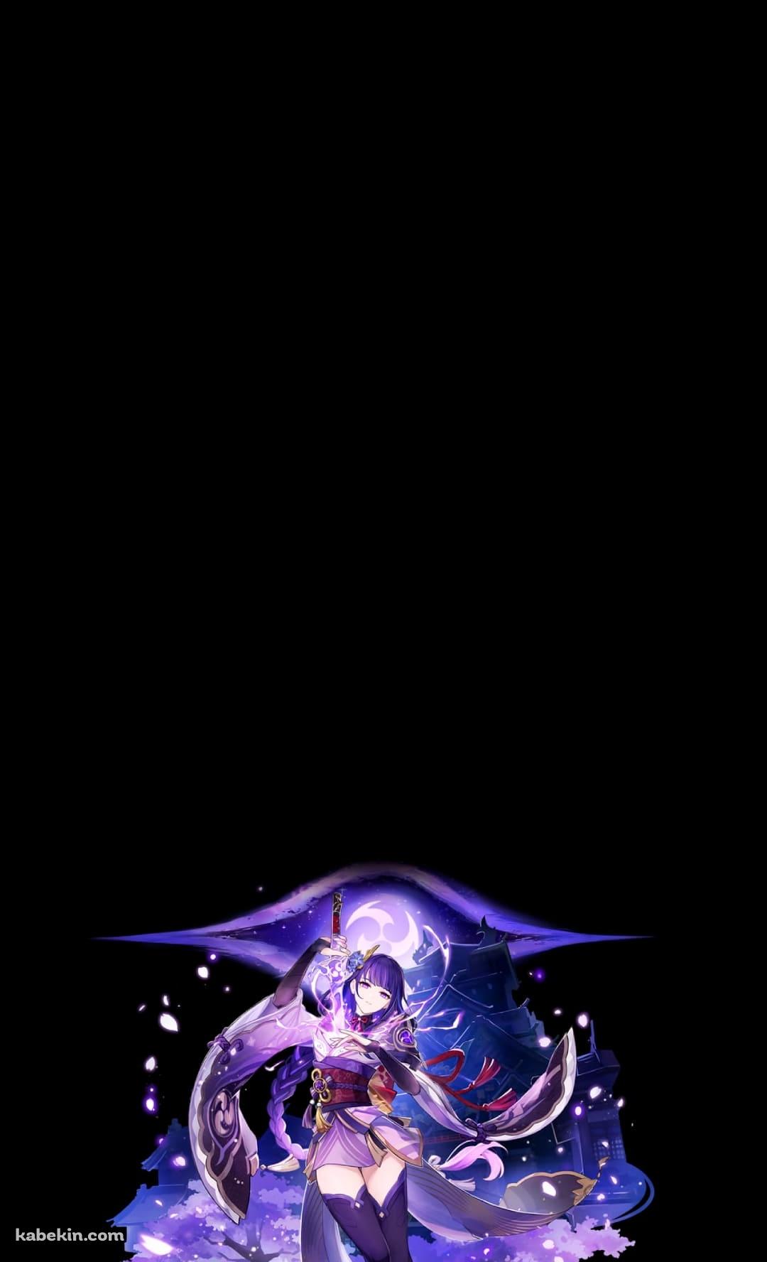 原神インパクト 雷電将軍のAndroidの壁紙(1080px x 1776px) スマホ用