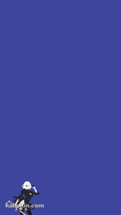 ニーア・オート・マタ 2B ミニマルのAndroidの壁紙(480px x 854px) スマホ用