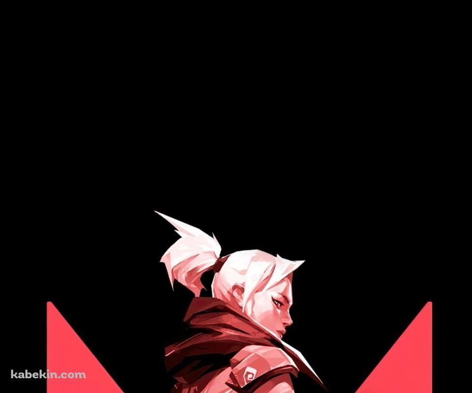 VALORANT かっこいいJETT ジェット 赤のAndroidの壁紙(960px x 800px) スマホ用