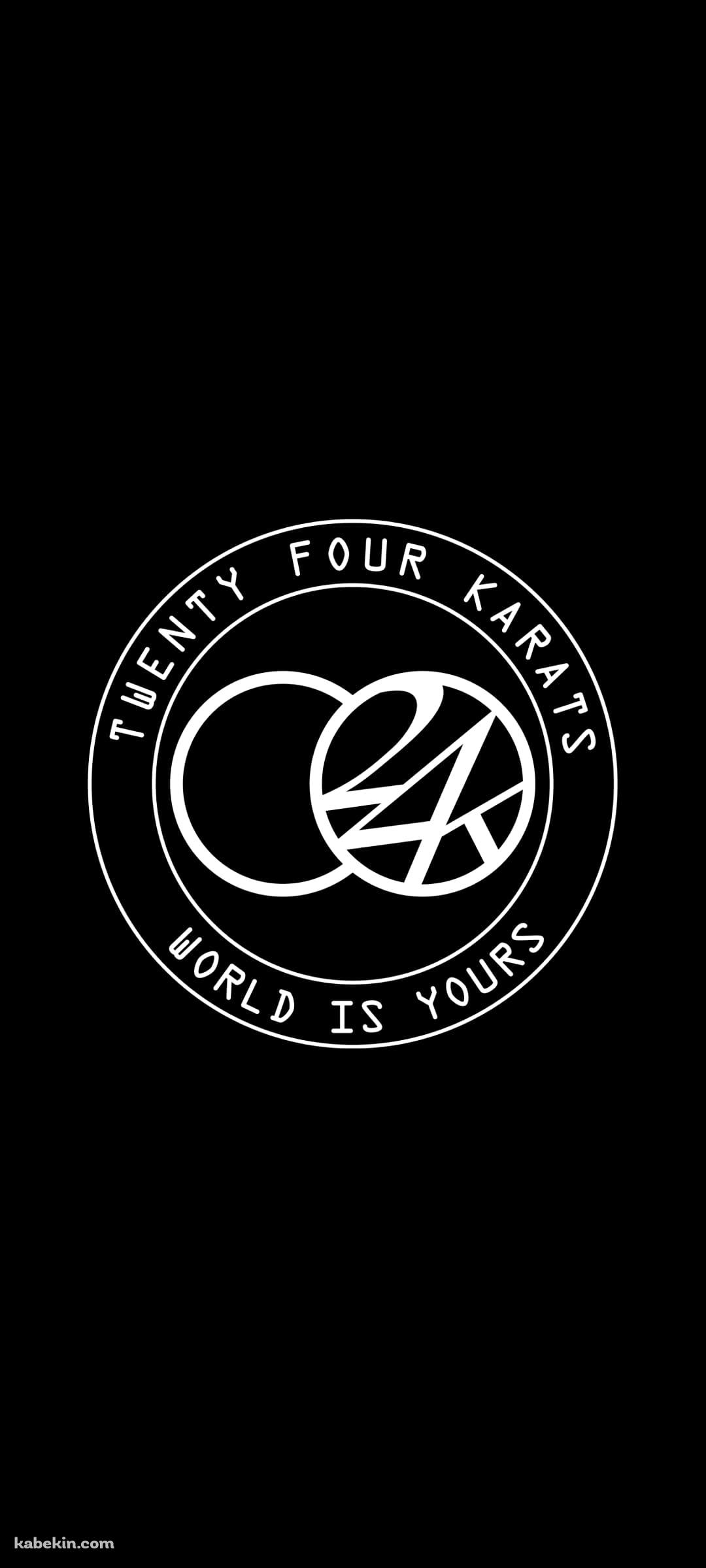 24WORLD Twenty Four Karats World Is YoursのAndroidの壁紙(1080px x 2400px) スマホ用