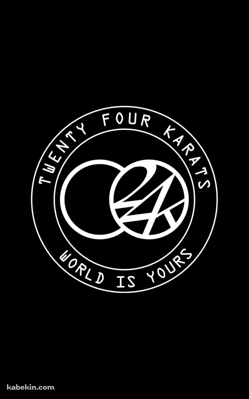 24WORLD Twenty Four Karats World Is YoursのAndroidの壁紙(800px x 1280px) スマホ用