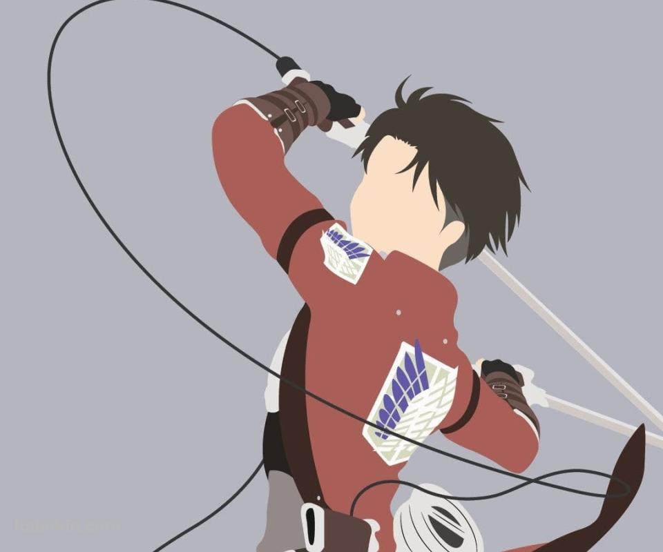 進撃の巨人 リヴァイ・アッカーマンのAndroidの壁紙(960px x 800px) スマホ用