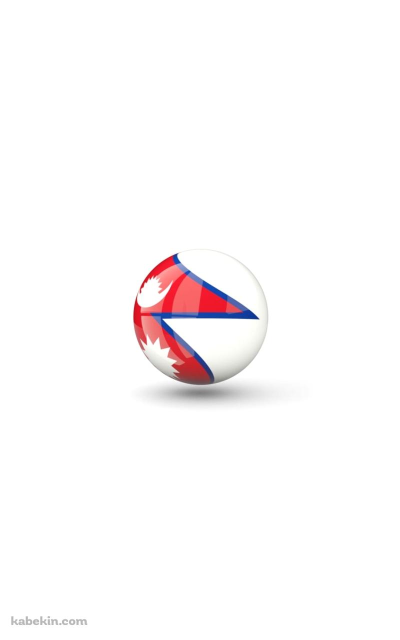 ネパール 国旗のAndroidの壁紙(800px x 1280px) スマホ用