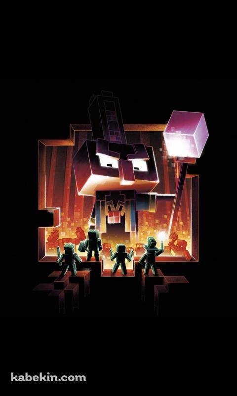 マインクラフト ダンジョンズのAndroidの壁紙(480px x 800px) スマホ用