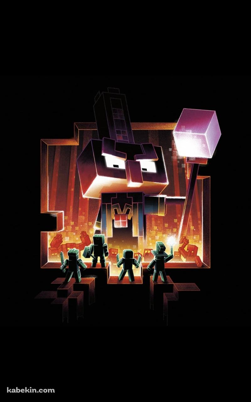 マインクラフト ダンジョンズのAndroidの壁紙(800px x 1280px) スマホ用