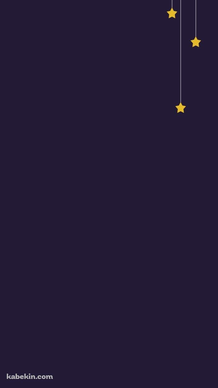 紫 星 月 ミニマルなイラストのandroid用のスマホ壁紙 7 X 1280 壁紙キングダム