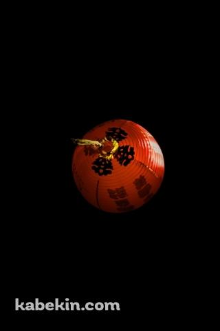 赤い提灯のAndroidの壁紙(320px x 480px) スマホ用
