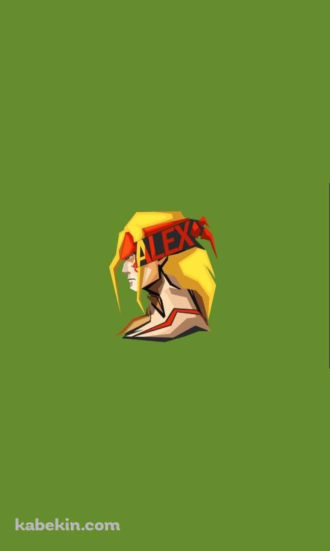 ストリートファイター アレックスのAndroidの壁紙(480px x 800px) スマホ用