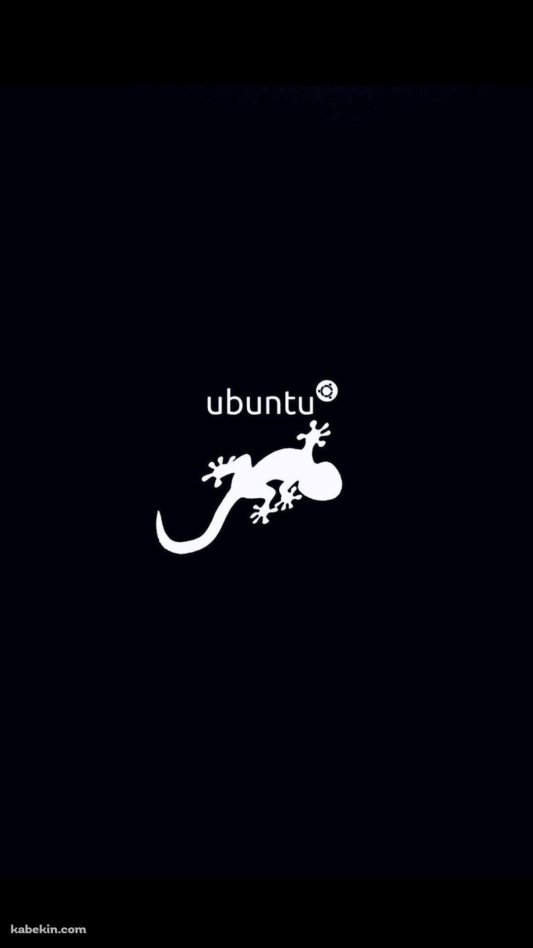 ubuntu トカゲのAndroidの壁紙(1080px x 1920px) スマホ用