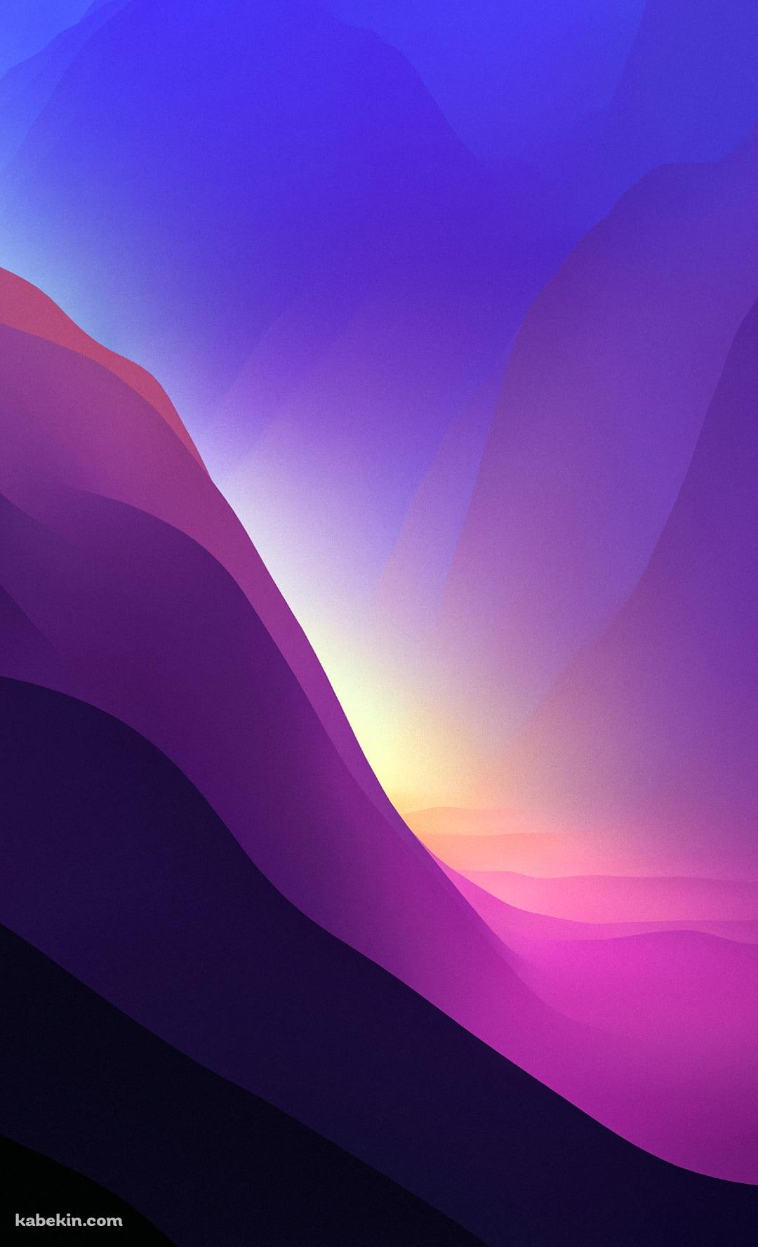 濃淡のある紫のグラデーションのAndroidの壁紙(1080px x 1776px) スマホ用