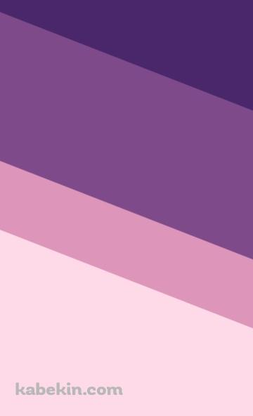 紫のグラデーション・ボーダーのAndroidの壁紙(360px x 592px) スマホ用