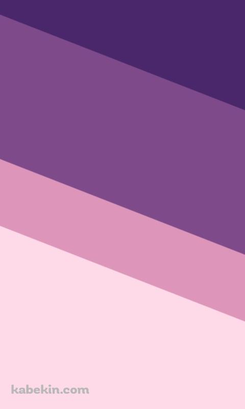 紫のグラデーション・ボーダーのAndroidの壁紙(480px x 800px) スマホ用
