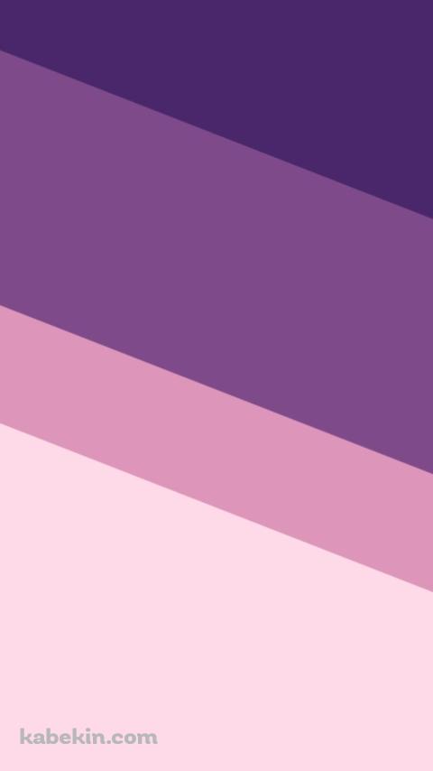 紫のグラデーション・ボーダーのAndroidの壁紙(480px x 854px) スマホ用