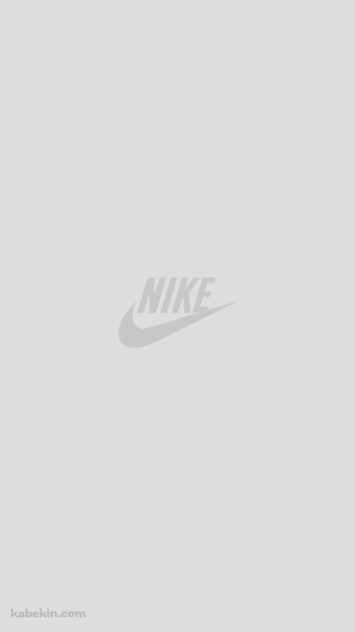 灰色のNIKEのロゴのAndroidの壁紙(720px x 1280px) スマホ用