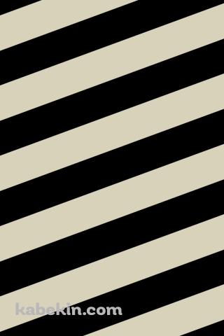 黒色のボーダー柄のAndroidの壁紙(320px x 480px) スマホ用