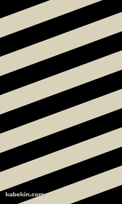 黒色のボーダー柄のAndroidの壁紙(480px x 800px) スマホ用