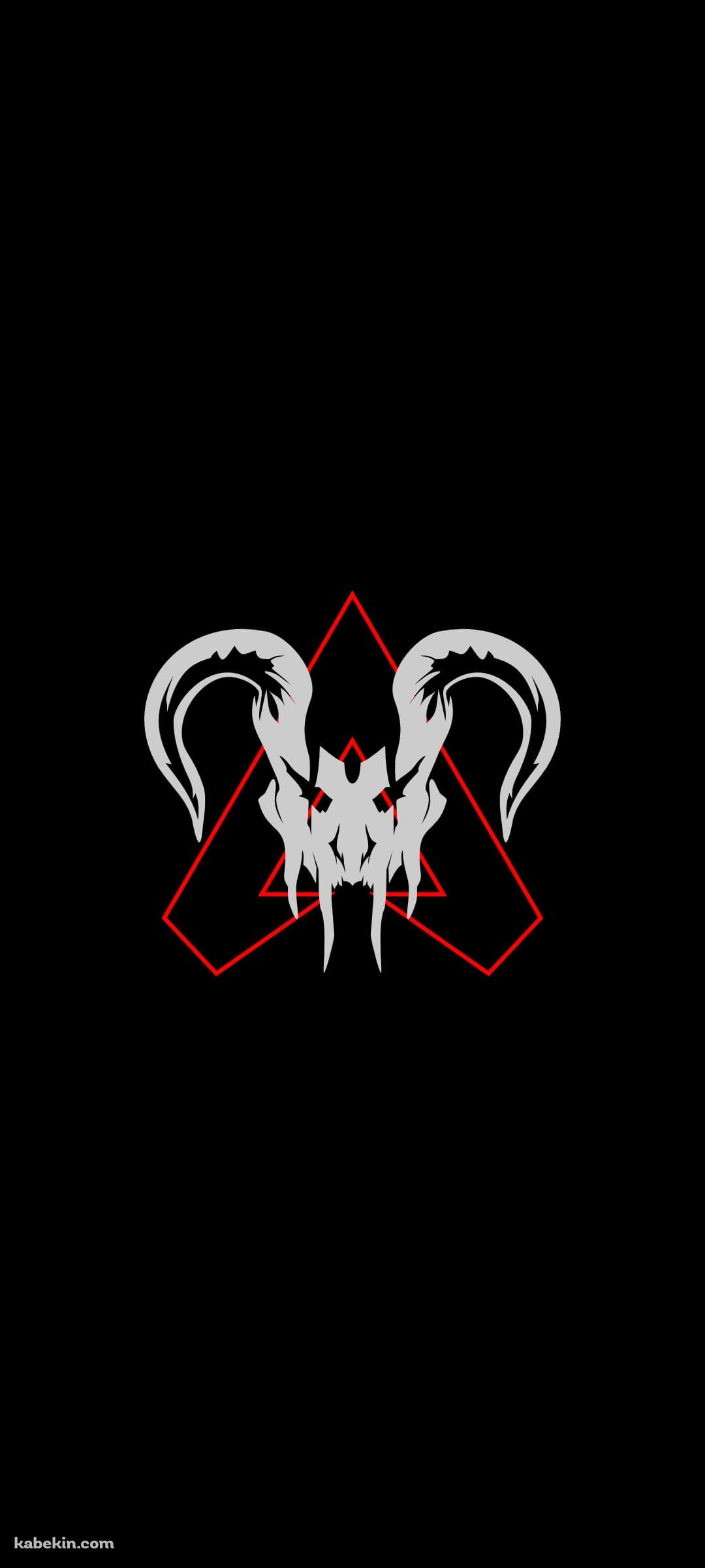 APEX LEGENDS かっこいいプレデターのロゴ predator logoのAndroidの壁紙(1080px x 2400px) スマホ用