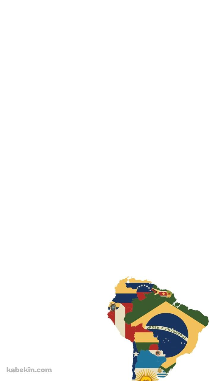 南アメリカ大陸 国旗のAndroidの壁紙(720px x 1280px) スマホ用