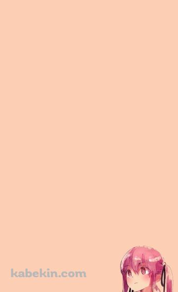 ピンクの髪の女の子 水彩画のAndroidの壁紙(360px x 592px) スマホ用