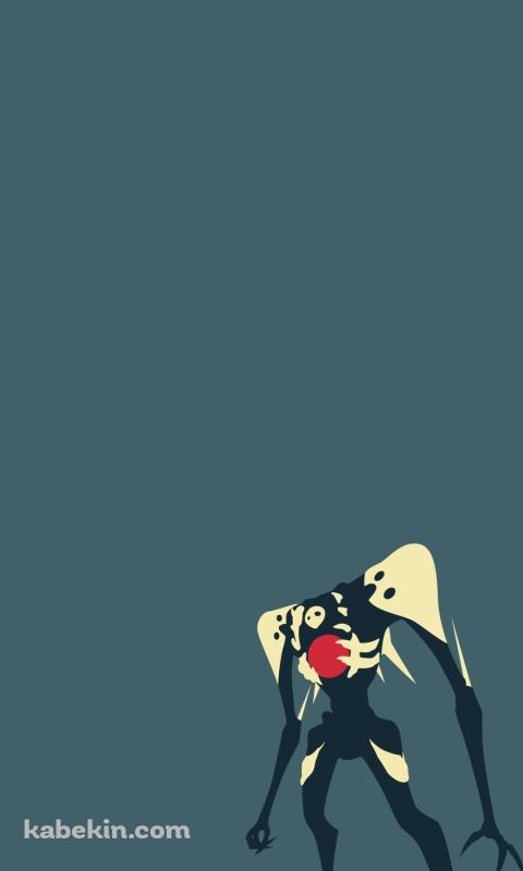 新世紀エヴァンゲリオン サキエル 使徒 ベクターのAndroidの壁紙(480px x 800px) スマホ用