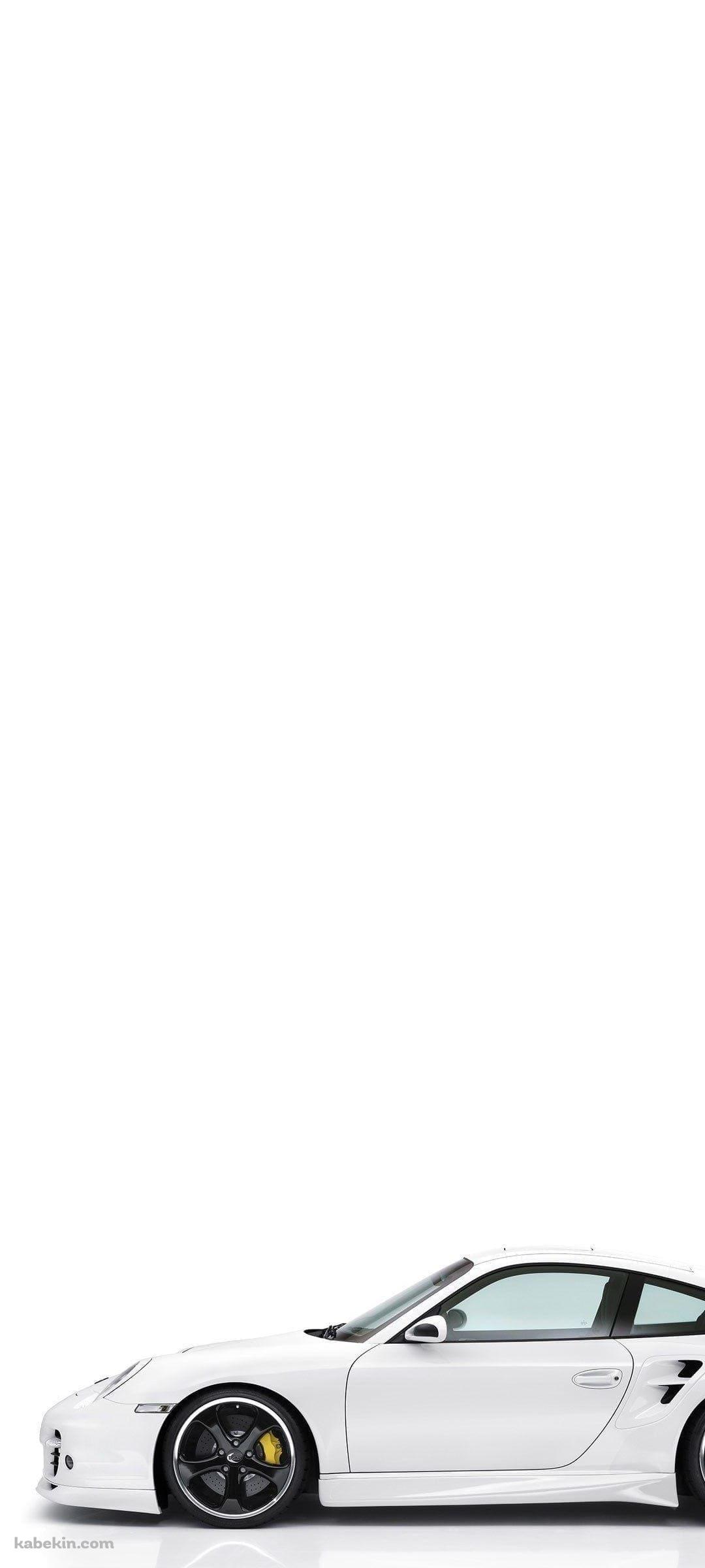 白のポルシェ 911のAndroidの壁紙(1080px x 2400px) スマホ用