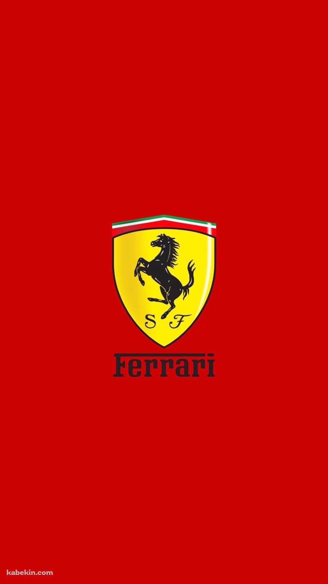 フェラーリのロゴ エンブレムのAndroidの壁紙(1080px x 1920px) スマホ用