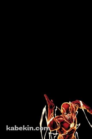 The Flash スーパーヒーローのAndroidの壁紙(320px x 480px) スマホ用