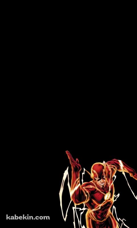 The Flash スーパーヒーローのAndroidの壁紙(480px x 800px) スマホ用