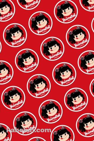 BABYMETAL YUI-METAL ペコちゃんのAndroidの壁紙(320px x 480px) スマホ用