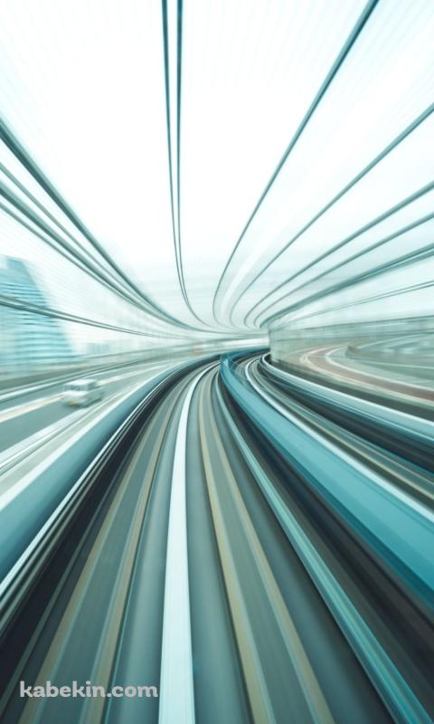 綺麗な高速道路のAndroidの壁紙(480px x 800px) スマホ用