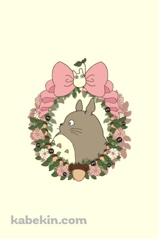 ジブリ トトロ まっくろくろすけのAndroidの壁紙(320px x 480px) スマホ用