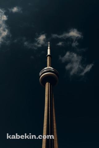 カナダ トロント CNタワーのAndroidの壁紙(320px x 480px) スマホ用