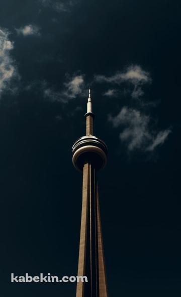 カナダ トロント CNタワーのAndroidの壁紙(360px x 592px) スマホ用
