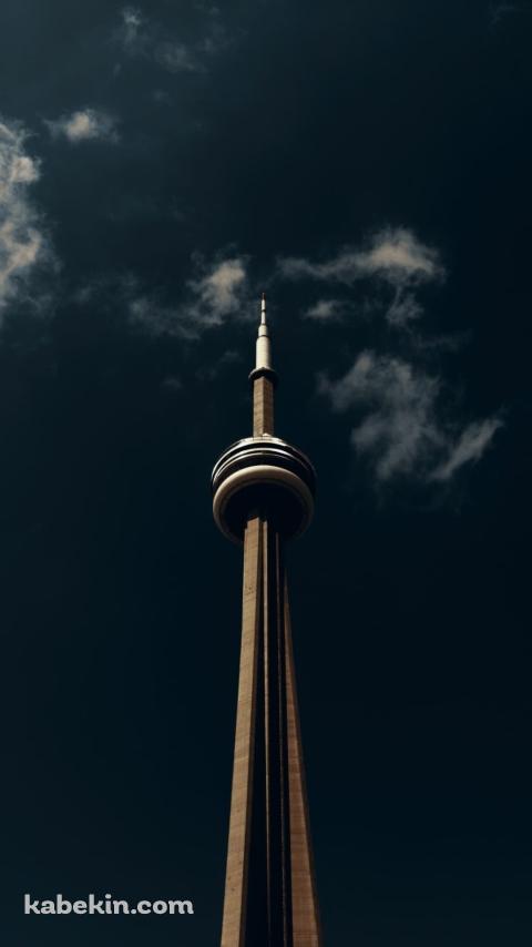カナダ トロント CNタワーのAndroidの壁紙(480px x 854px) スマホ用