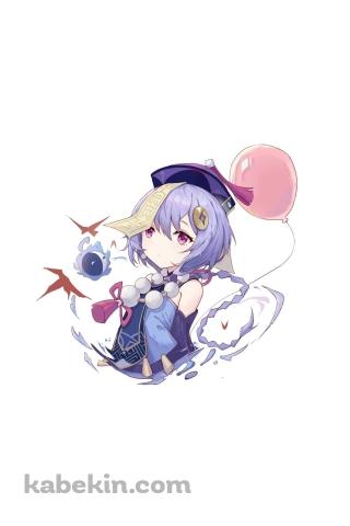 原神インパクト 七七 ナナのAndroidの壁紙(320px x 480px) スマホ用