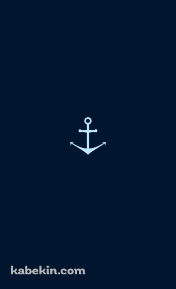 海 錨 青 アンカーのAndroidの壁紙(360px x 592px) スマホ用