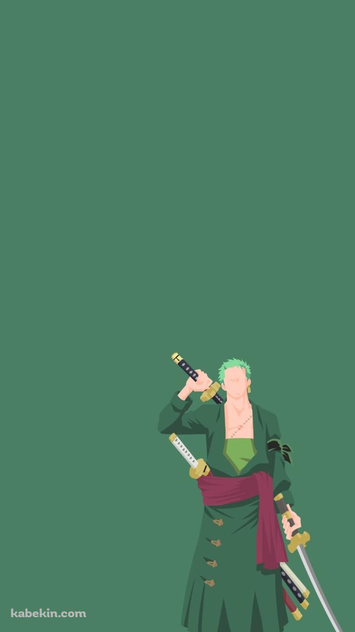 ワンピース ロロノア・ゾロ ミニマルのAndroidの壁紙(720px x 1280px) スマホ用