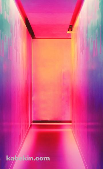 虹色の通路のAndroidの壁紙(360px x 592px) スマホ用