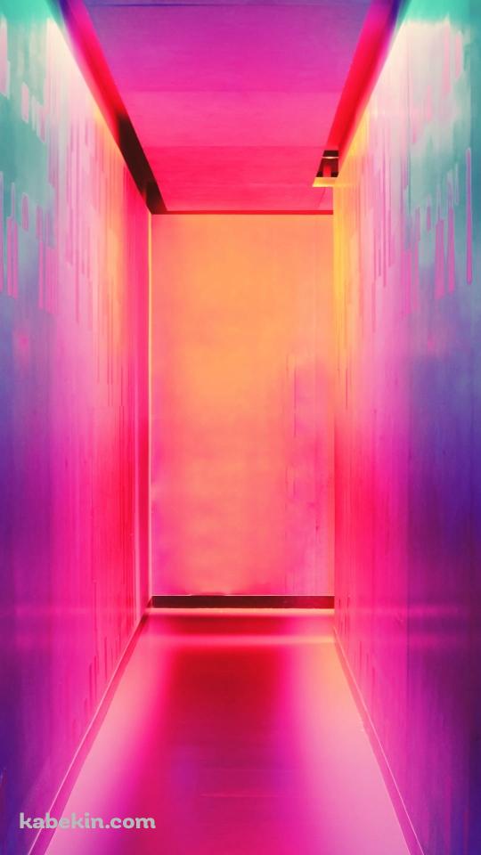 虹色の通路のAndroidの壁紙(540px x 960px) スマホ用