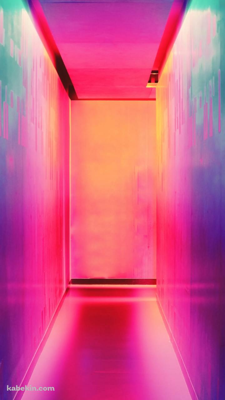 虹色の通路のAndroidの壁紙(720px x 1280px) スマホ用