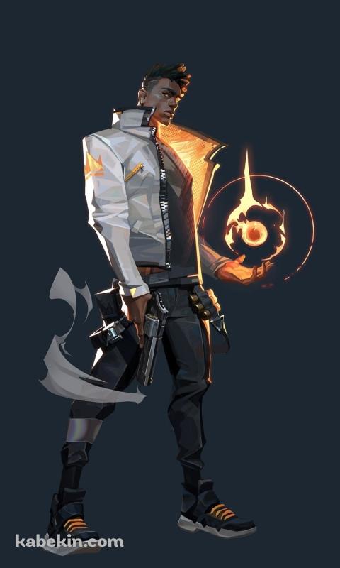 VALORANT かっこいいPHOENIX フェニックスのAndroidの壁紙(480px x 800px) スマホ用